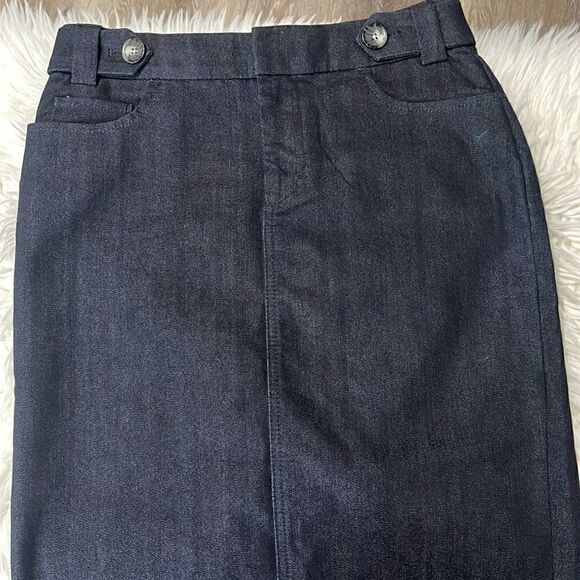 BANANA REPUBLIC AND BACCINI JEAN SKIRTS BUNDLE SIZE 4 - Picture 6 of 12